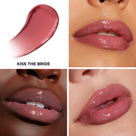 Too Faced Lip Injection Extreme Plumping Clicks Kiss the Bride click applicator close-up