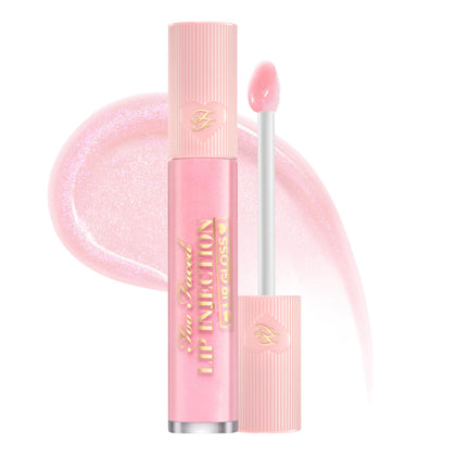 Too Faced Lip Injection Lip Gloss front view with packaging