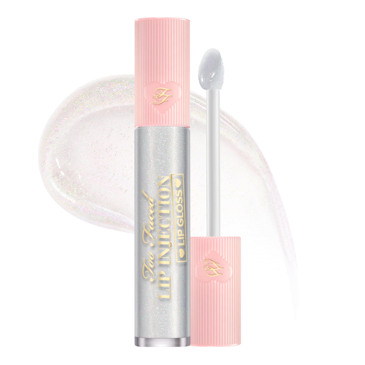 Too Faced Lip Injection Lip Gloss front view with packaging