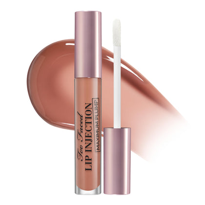 Too Faced Lip Injection Maximum Plump Gloss Honey Bear front view