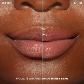 Too Faced Lip Injection Maximum Plump Gloss Honey Bear lifestyle scene