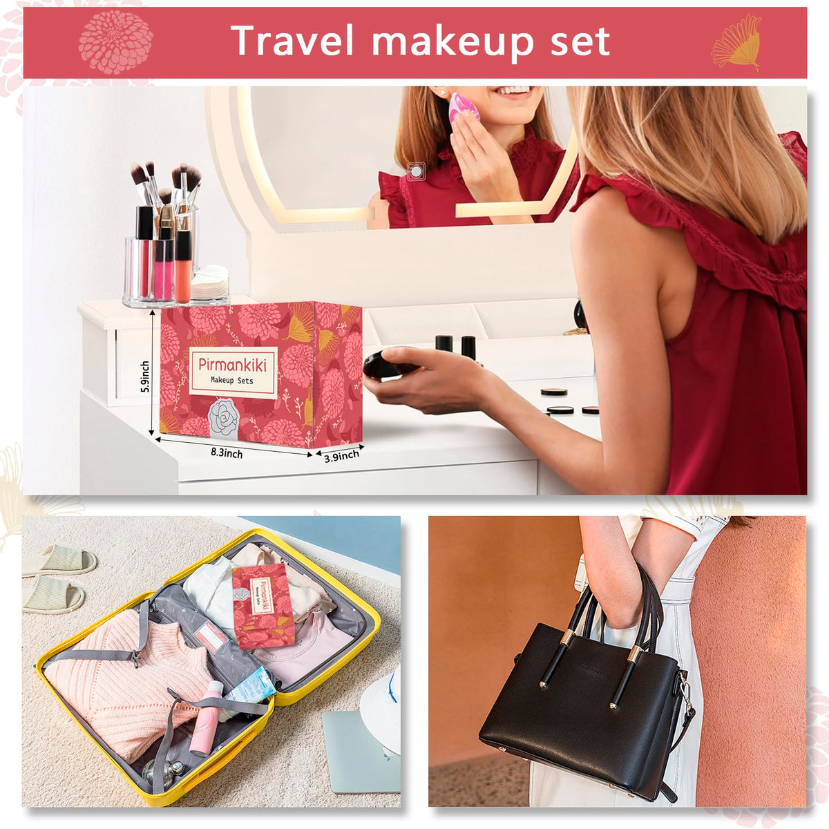 TooAemiS All in One Makeup Set arranged elegantly in its box