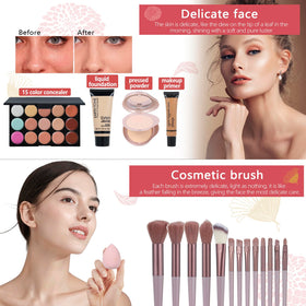 TooAemiS All in One Makeup Set with vibrant eyeshadow colours