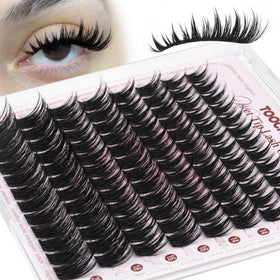TOOCHUNAG Anime Lash Clusters side view