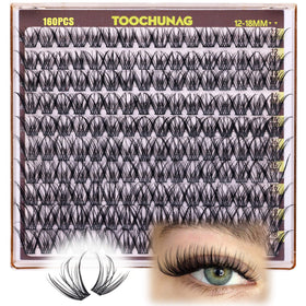 TOOCHUNAG Eyelash Clusters showing individual lash details