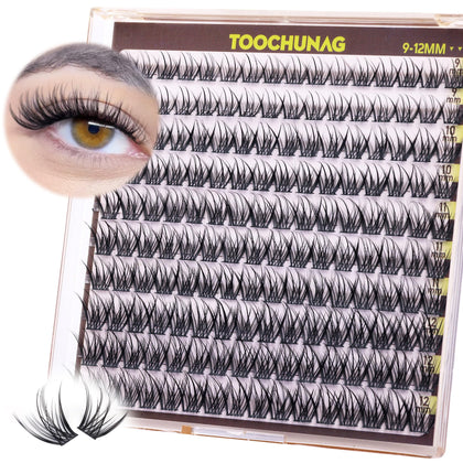 TOOCHUNAG Fairy Lash Clusters front view packaging