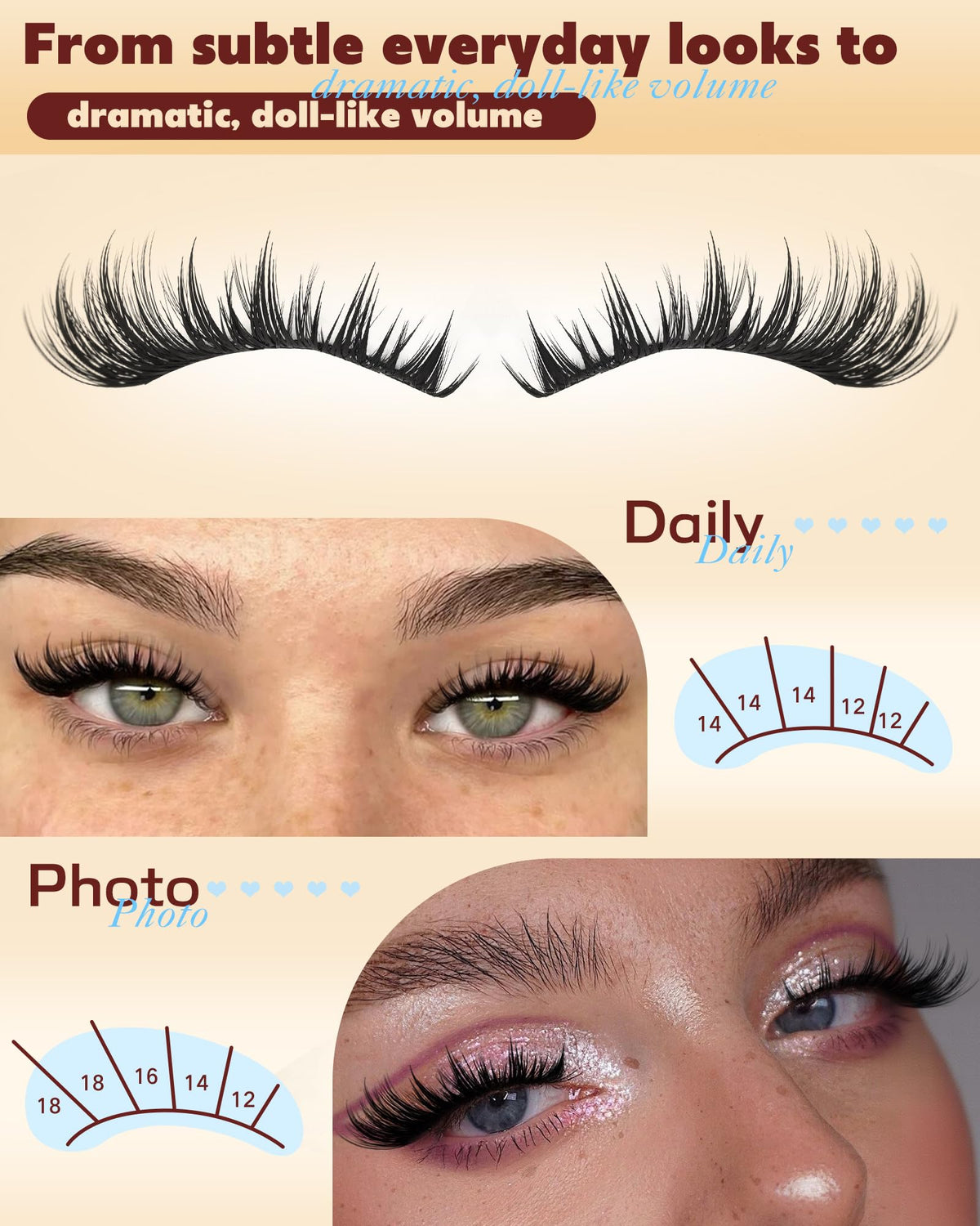 TOOCHUNAG Lash Clusters Kit tools including tweezers and lash bond
