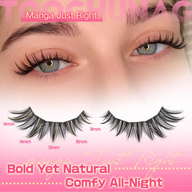 TOOCHUNAG lash glue and tweezers included in the kit