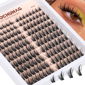 TOOCHUNAG Manga Lash Clusters with application tools