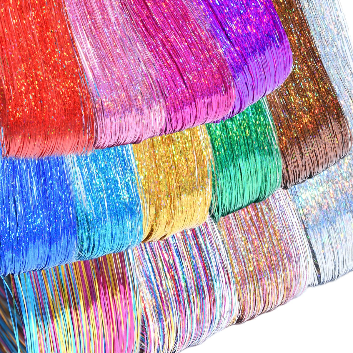 Tools included in the LEDIZE Hair Tinsel Kit