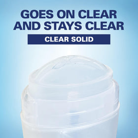 Top view of Secret Aluminum Free Deodorant packaging