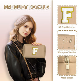 TOPEAST khaki makeup bag lifestyle scene on a vanity