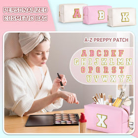 TOPEAST Small Makeup Bag with toiletries inside