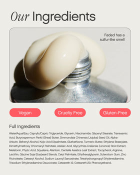 Topicals Faded Brightening Serum with natural ingredients