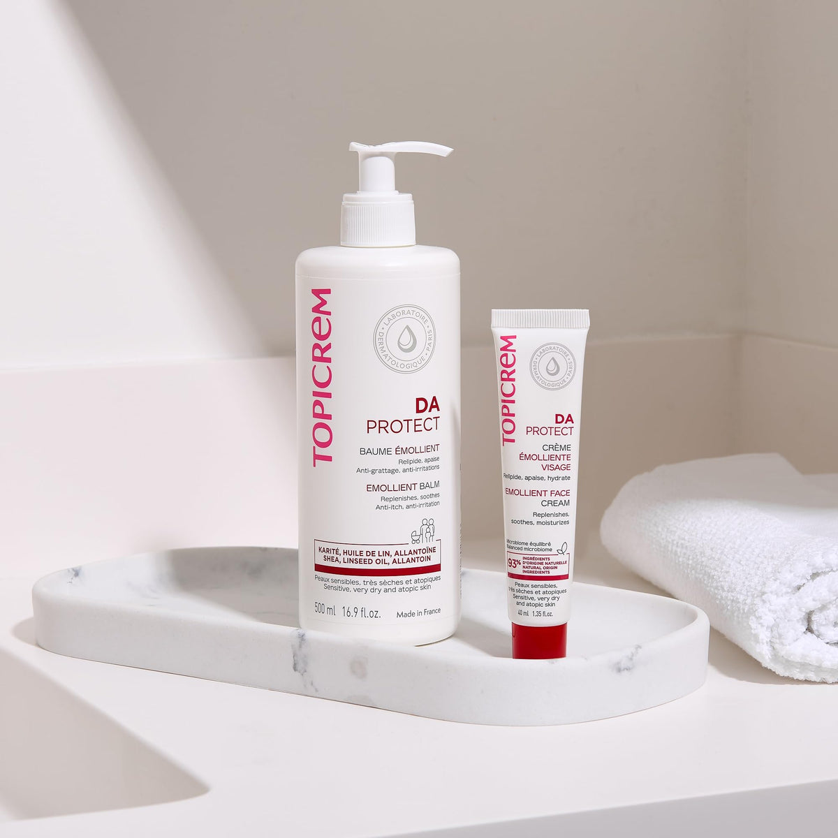 Topicrem Atopic Skin AD Emollient Balm with ingredients list