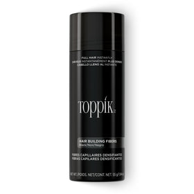 Toppik Hair Building Fibers Black 55g front view