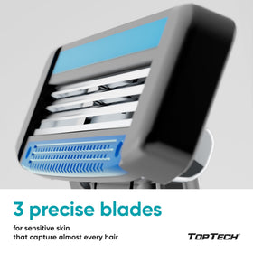 Toptech Razor 3 for Men in a bathroom setting