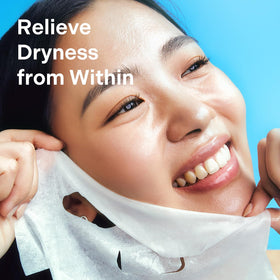 Torriden DIVE IN Hyaluronic Acid Facial Mask texture on skin