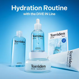 Torriden DIVE IN Hyaluronic Acid Facial Mask with eco-friendly packaging