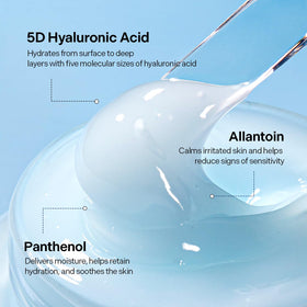 Torriden DIVE IN Hyaluronic Acid Soothing Cream 100ml in hand