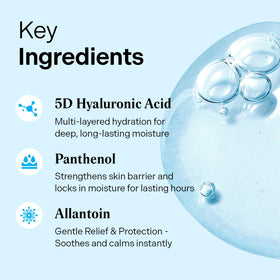 Torriden DIVE IN Serum application on skin
