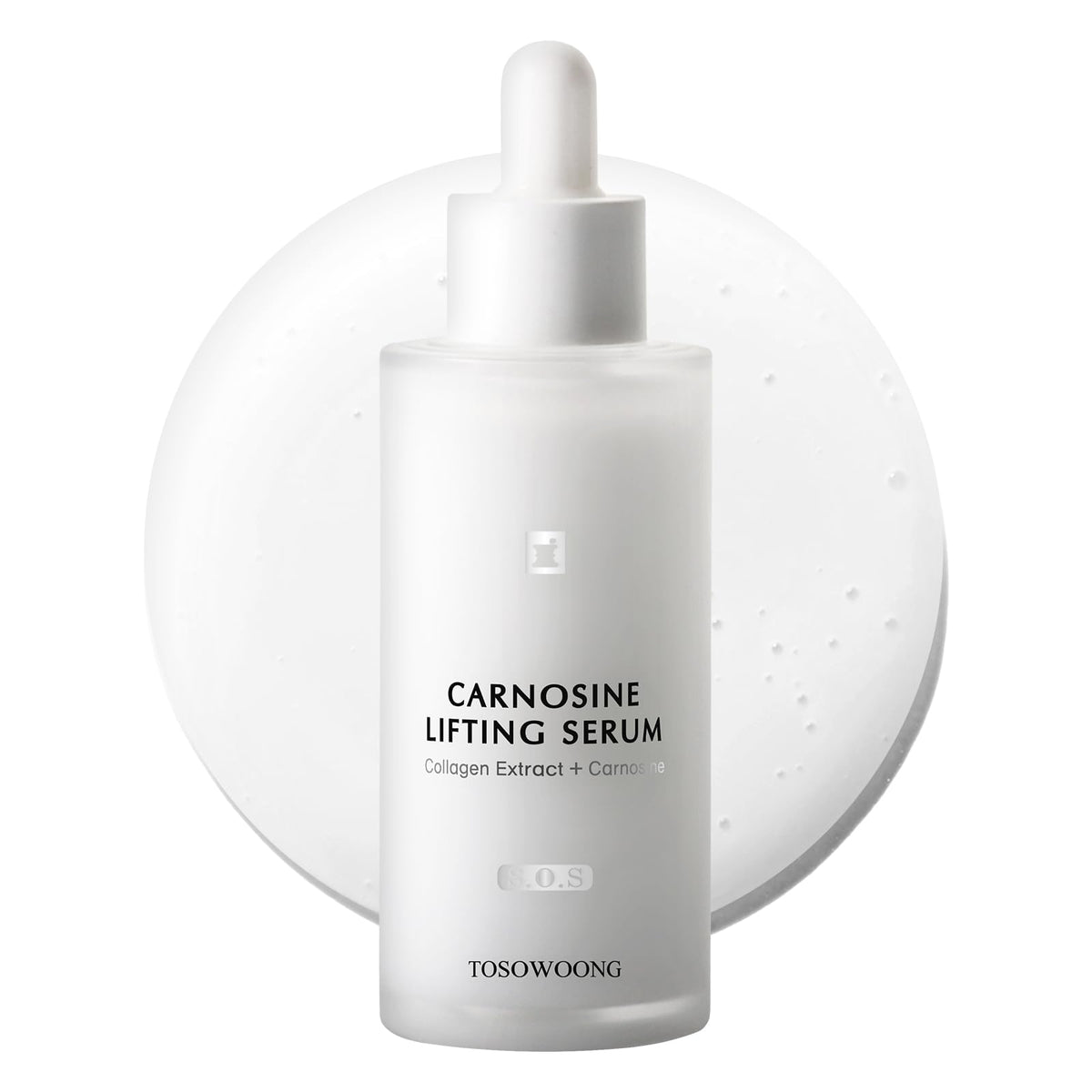 TOSOWOONG Carnosine Lifting Serum front view with packaging