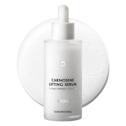 TOSOWOONG Carnosine Lifting Serum front view with packaging