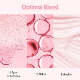 TOSOWOONG Pink Peptide 12 PDRN Serum texture close-up