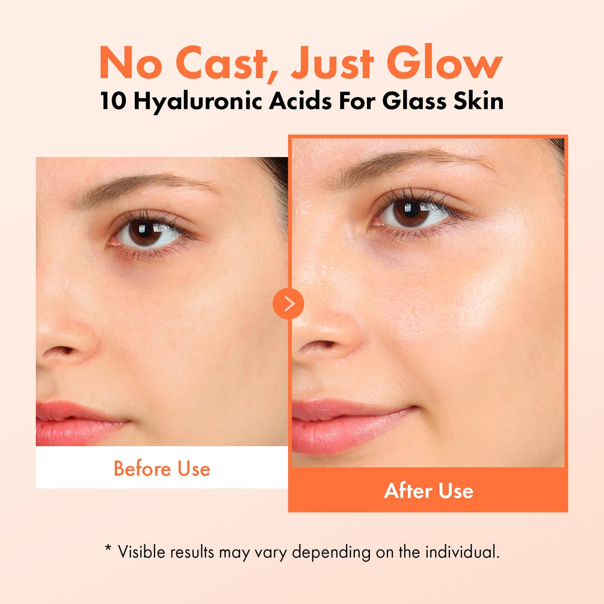 TOSOWOONG Rice Glow Sunscreen SPF50+ application on skin