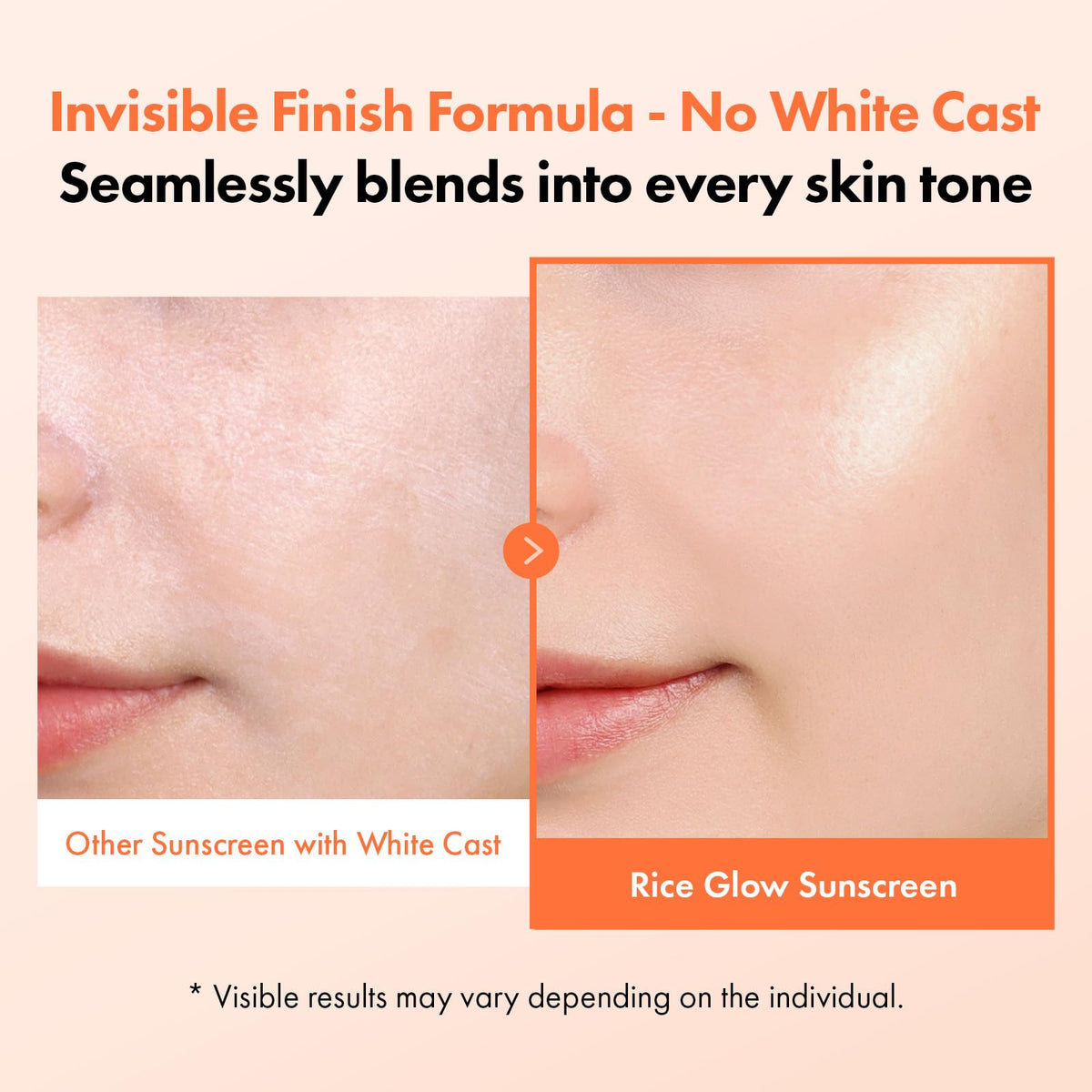 TOSOWOONG Rice Glow Sunscreen SPF50+ packaging