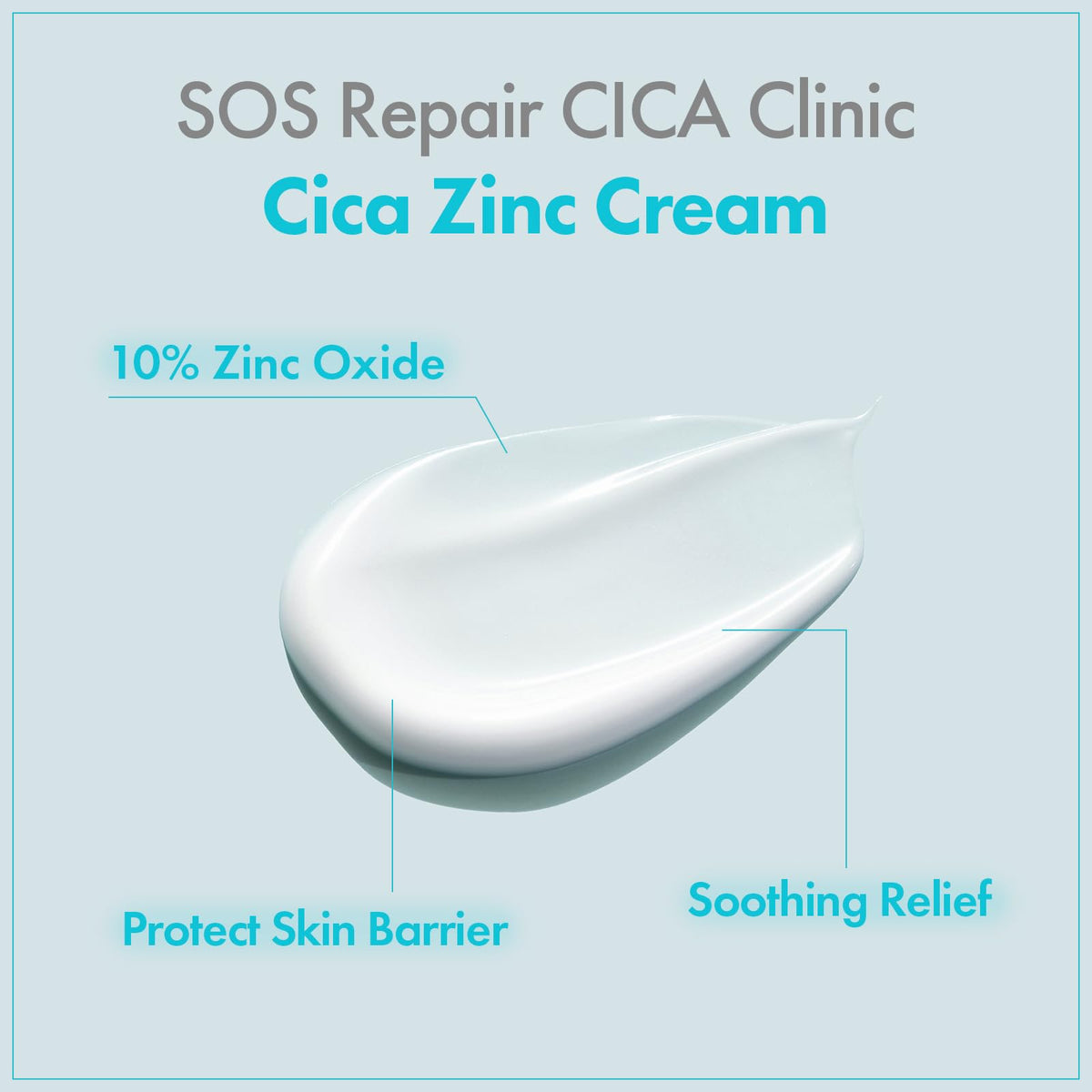 TOSOWOONG Zinc Oxide 10% Cream side view