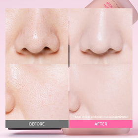 TOUCH IN SOL No Poreblem Primer 2.0 with makeup products