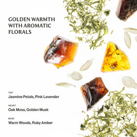 Touchland Body & Hair Fragrance Mist Golden Amber mist application