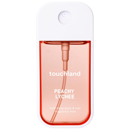 Touchland Body & Hair Fragrance Mist Peachy Lychee front view