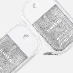 Touchland Frosted Sparkle Hand Mist Case side view
