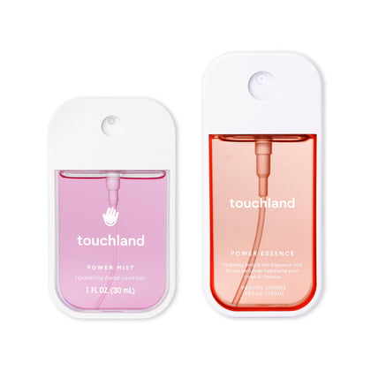 Touchland Fruity Crush Hand Sanitizer in Berry Bliss front view