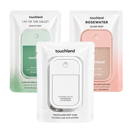 Touchland Glow & Gentle Hydrating Hand Sanitizer Spray front view