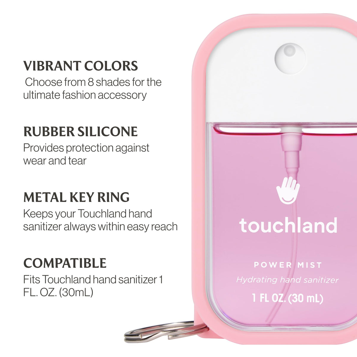 Touchland Hand Mist Case packaging design
