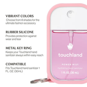 Touchland Hand Mist Case packaging design
