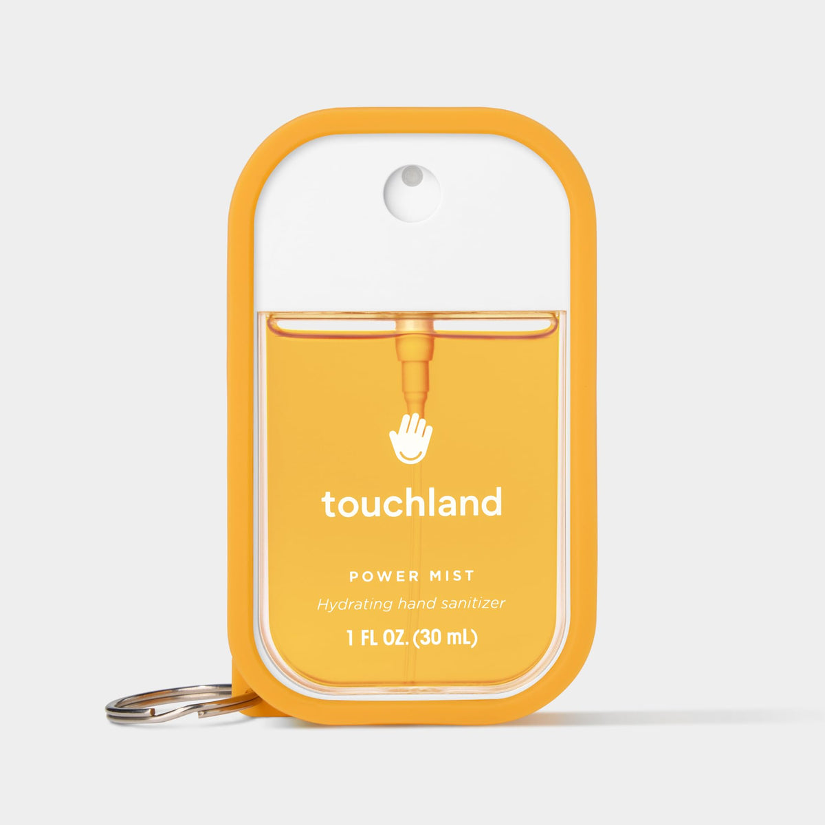 Touchland Hand Mist Case showcasing signature colour options
