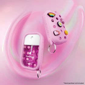 Touchland Hand Mist Case Sugarpop Pink side view
