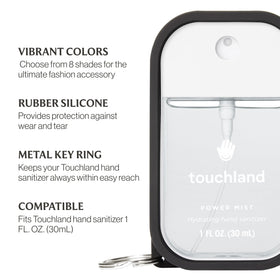 Touchland Hand Mist Case with various colour options