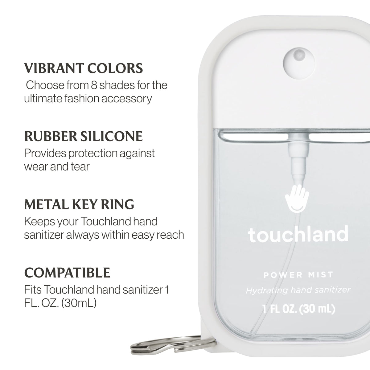 Touchland Icy White Hand Mist Case packaging