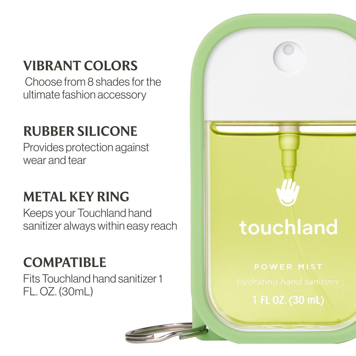 Touchland Matcha Green Hand Mist Case packaging