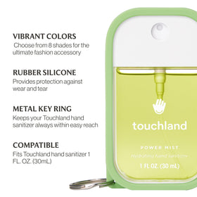 Touchland Matcha Green Hand Mist Case packaging