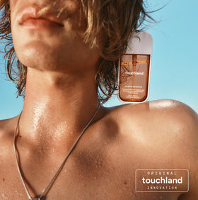 Touchland Total Serve Hydrating Fragrance Mist close-up of sprayer