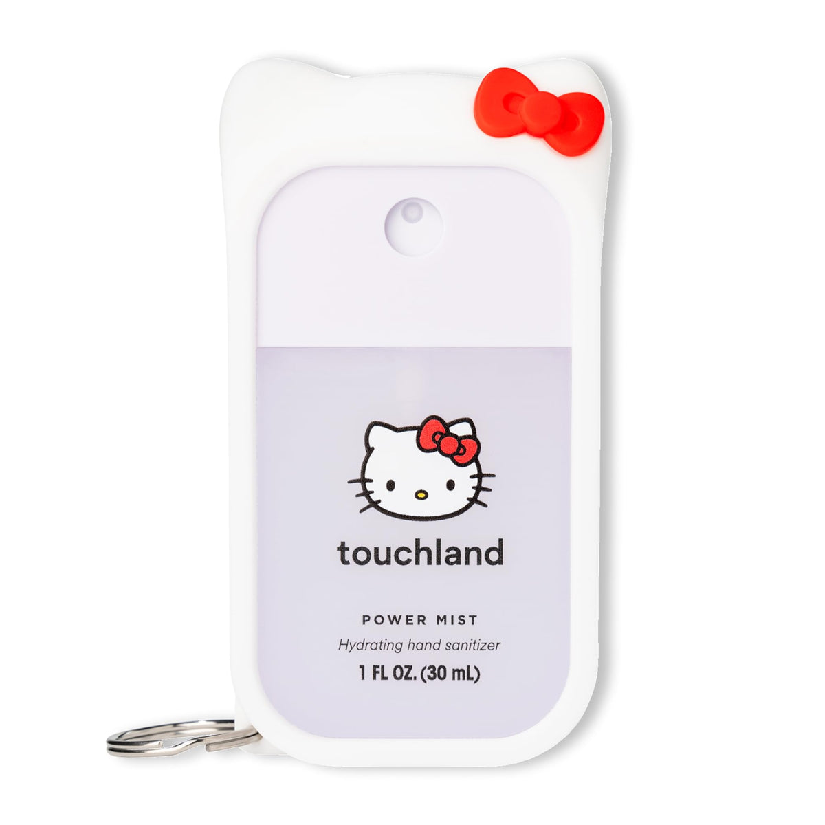 Touchland x Hello Kitty Hand Sanitizer Spray with case front view