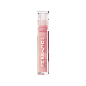 Tower 28 ShineOn Lip Gloss Jelly in Oat front view