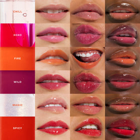 Tower 28 ShineOn Lip Gloss Jelly in Wild with coconut flavour notes