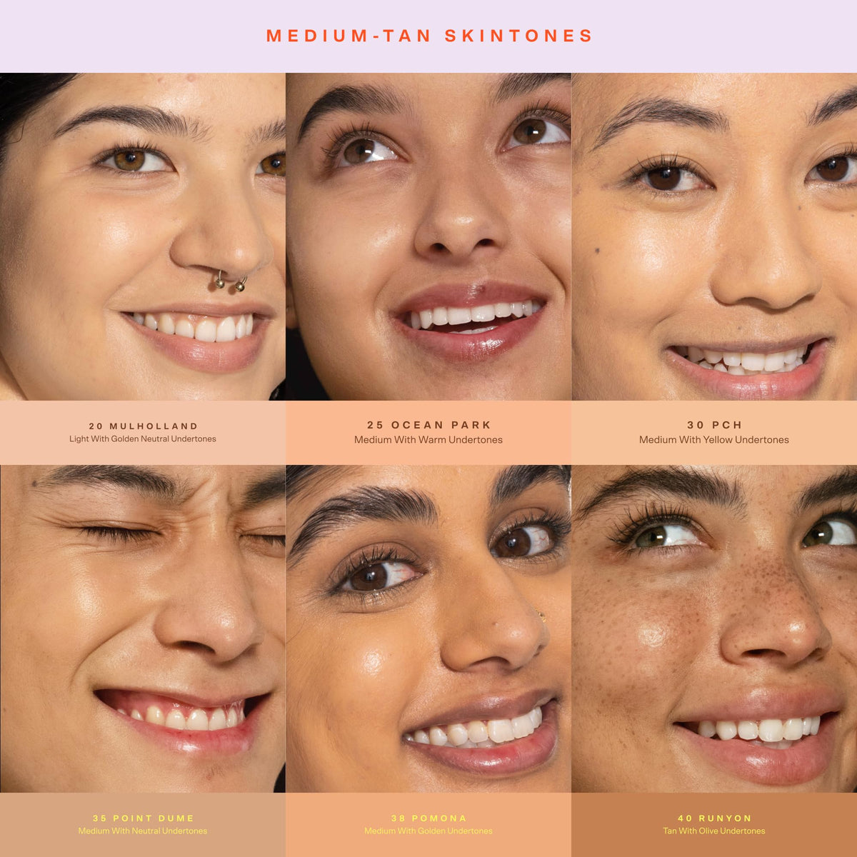Tower 28 SunnyDays SPF 30 Tinted Sunscreen Foundation on model